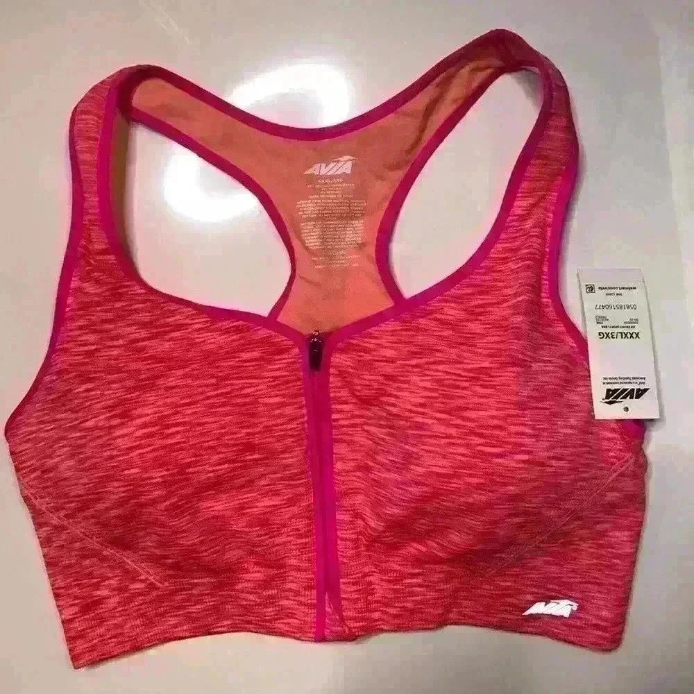 👙 AVIA Racerback Sports Bra - Picture 1 of 3